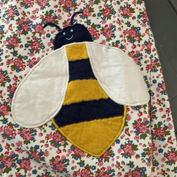 Mini Boden Girls Appliqué Pocket Tunic Bee Size 11-12 - Picture 4 of 5